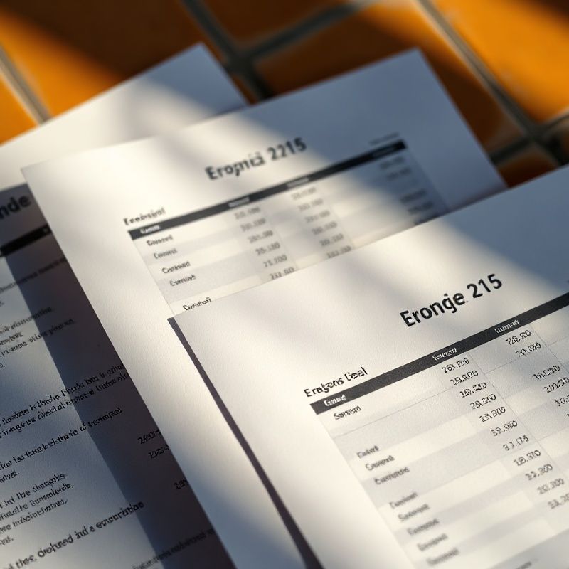 Detalle editorial de páginas del documento presupuestario con cifras económicas